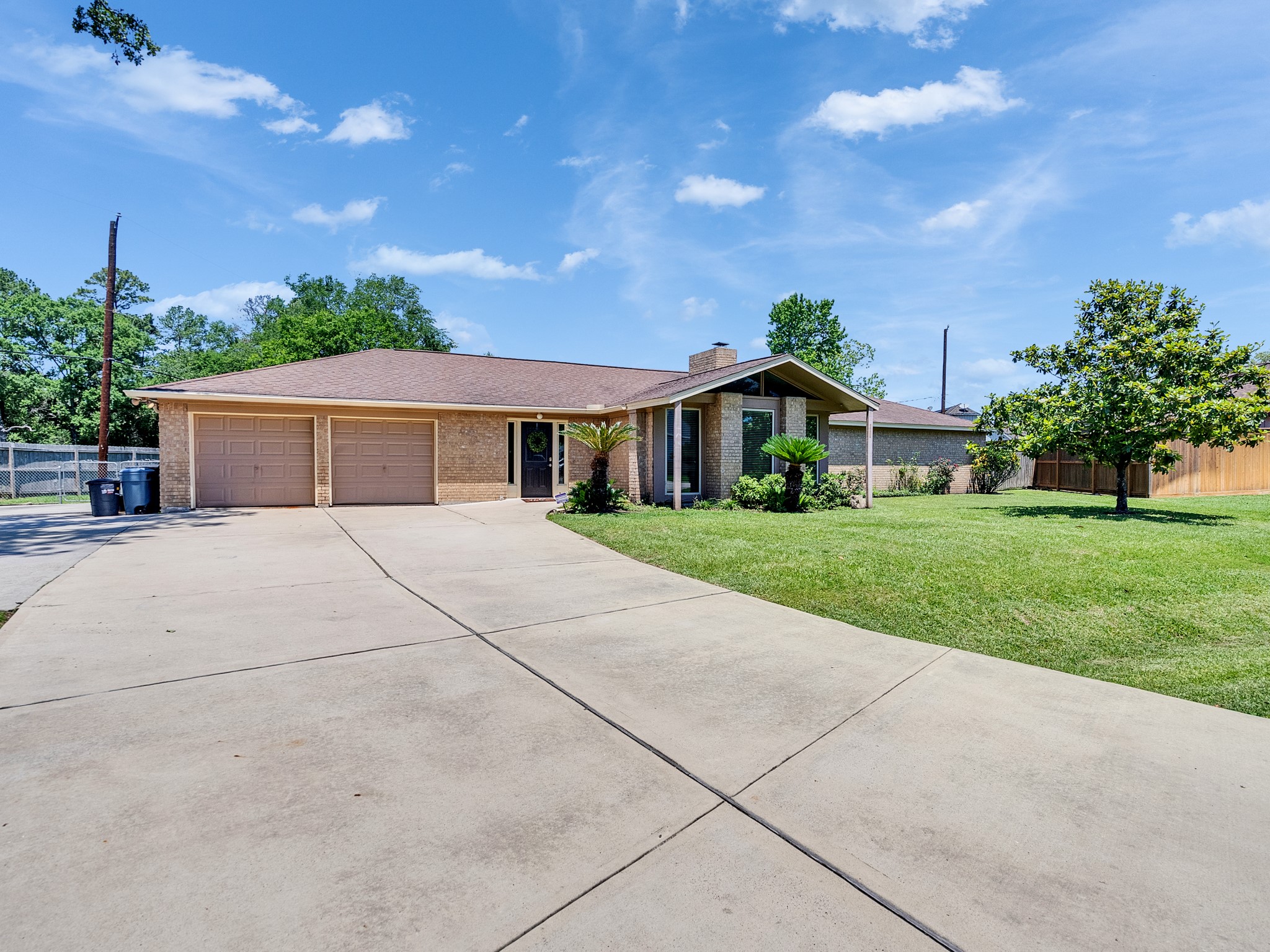 603 Casper Court Spring, TX 77373 - Photo 3 of 31 This driveway could hold cars for days!