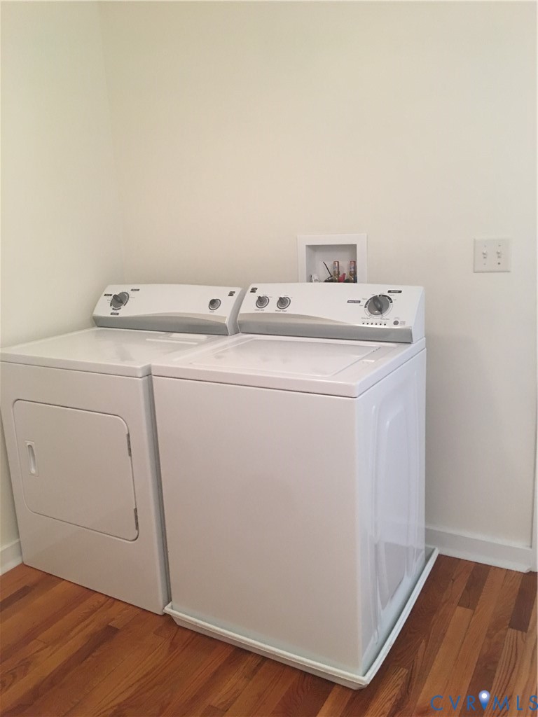 1002 Main Street Dillwyn, VA 23936 - Photo 11 of 16 a utility room with dryer and washer