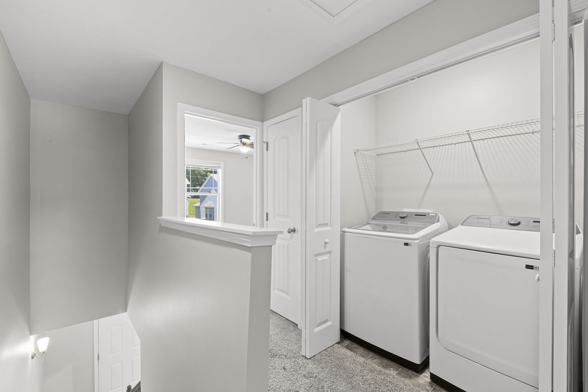 119 Davis Ridge Lane Clarksville, TN 37040 - Photo 15 of 30 a view of a storage & utility room with dryer and washer