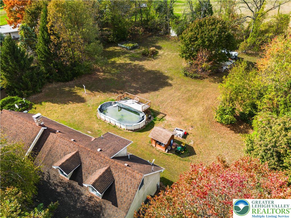 390 Long Lane Road Walnutport, PA 18088 - Photo 46 of 56 an aerial view of residential house with outdoor space