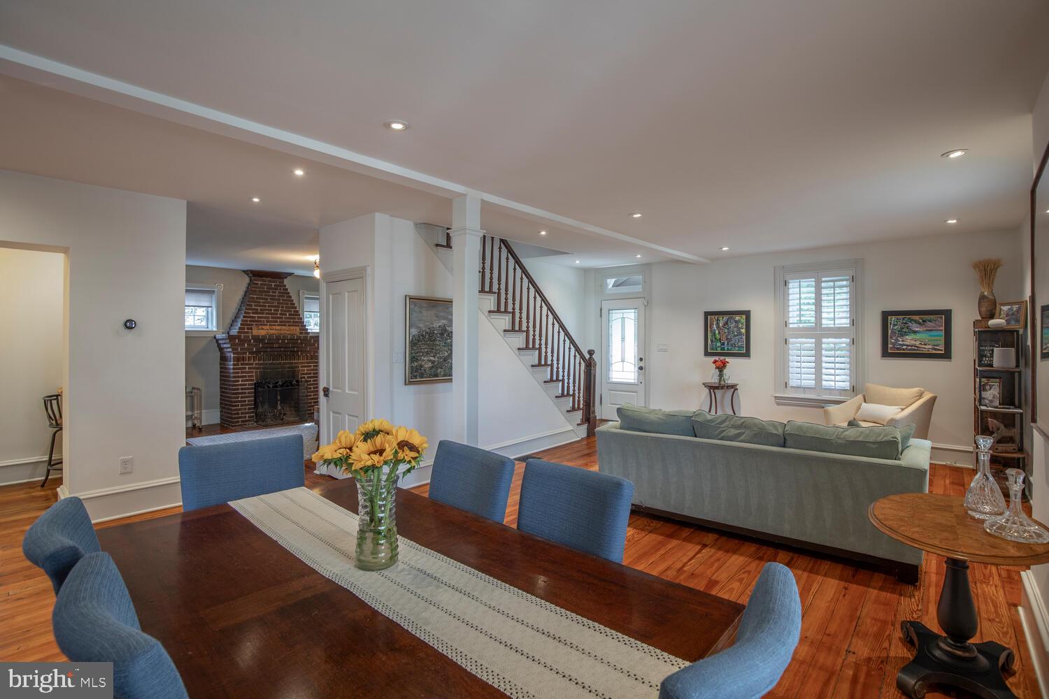 121 Cottage Street Doylestown, PA 18901 - Photo 22 of 46 a living room with furniture and wooden floor