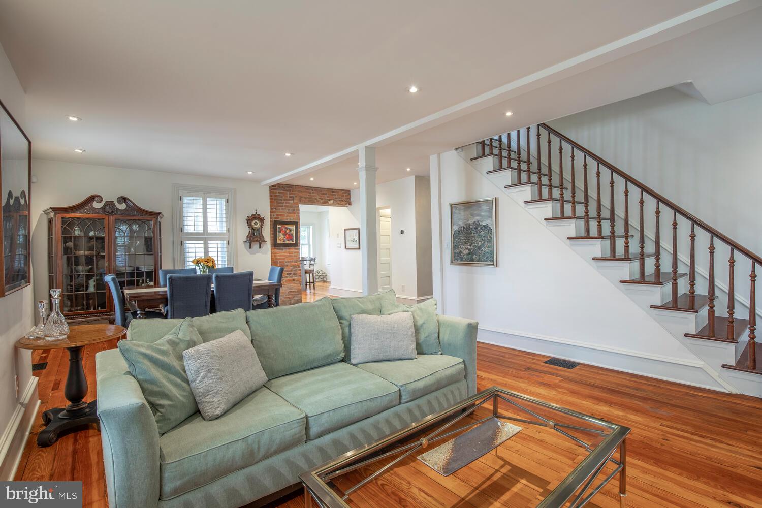 121 Cottage Street Doylestown, PA 18901 - Photo 23 of 46 a living room with furniture and wooden floor