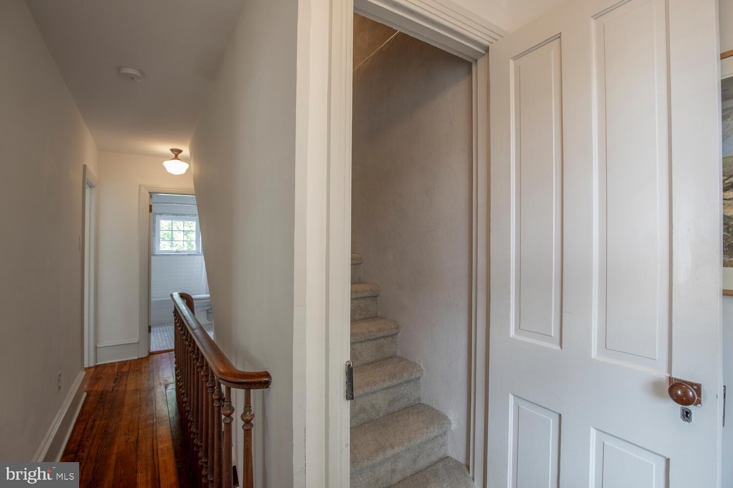 121 Cottage Street Doylestown, PA 18901 - Photo 34 of 46 a view of a hallway with wooden floor and entryway