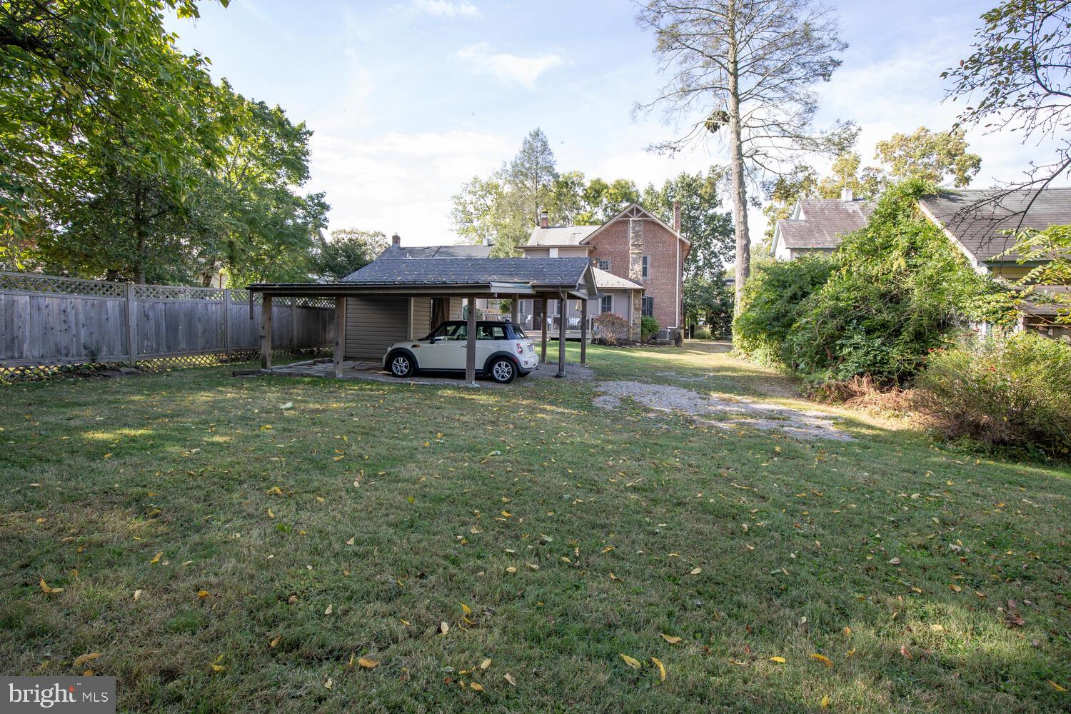 121 Cottage Street Doylestown, PA 18901 - Photo 40 of 46 a view of a house with a yard and table