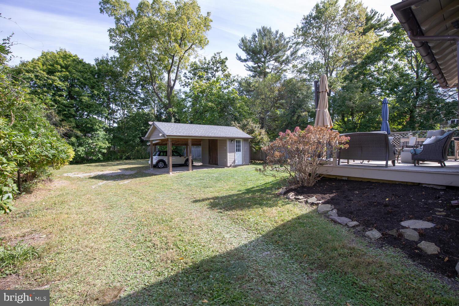 121 Cottage Street Doylestown, PA 18901 - Photo 41 of 46 a view of house with backyard and trees