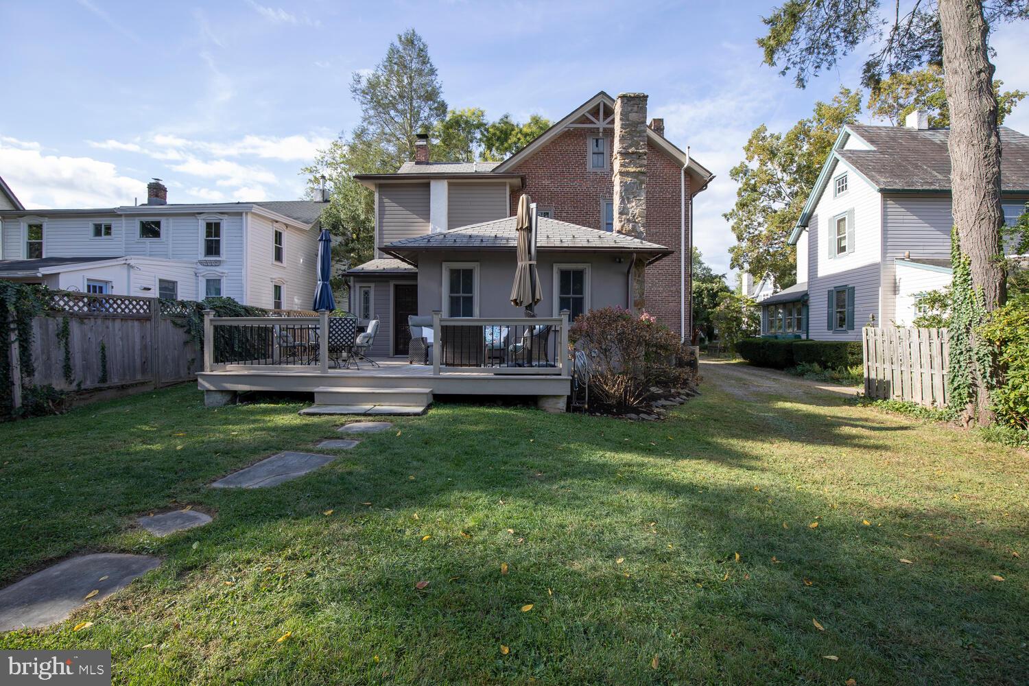 121 Cottage Street Doylestown, PA 18901 - Photo 42 of 46 a front view of a house with garden