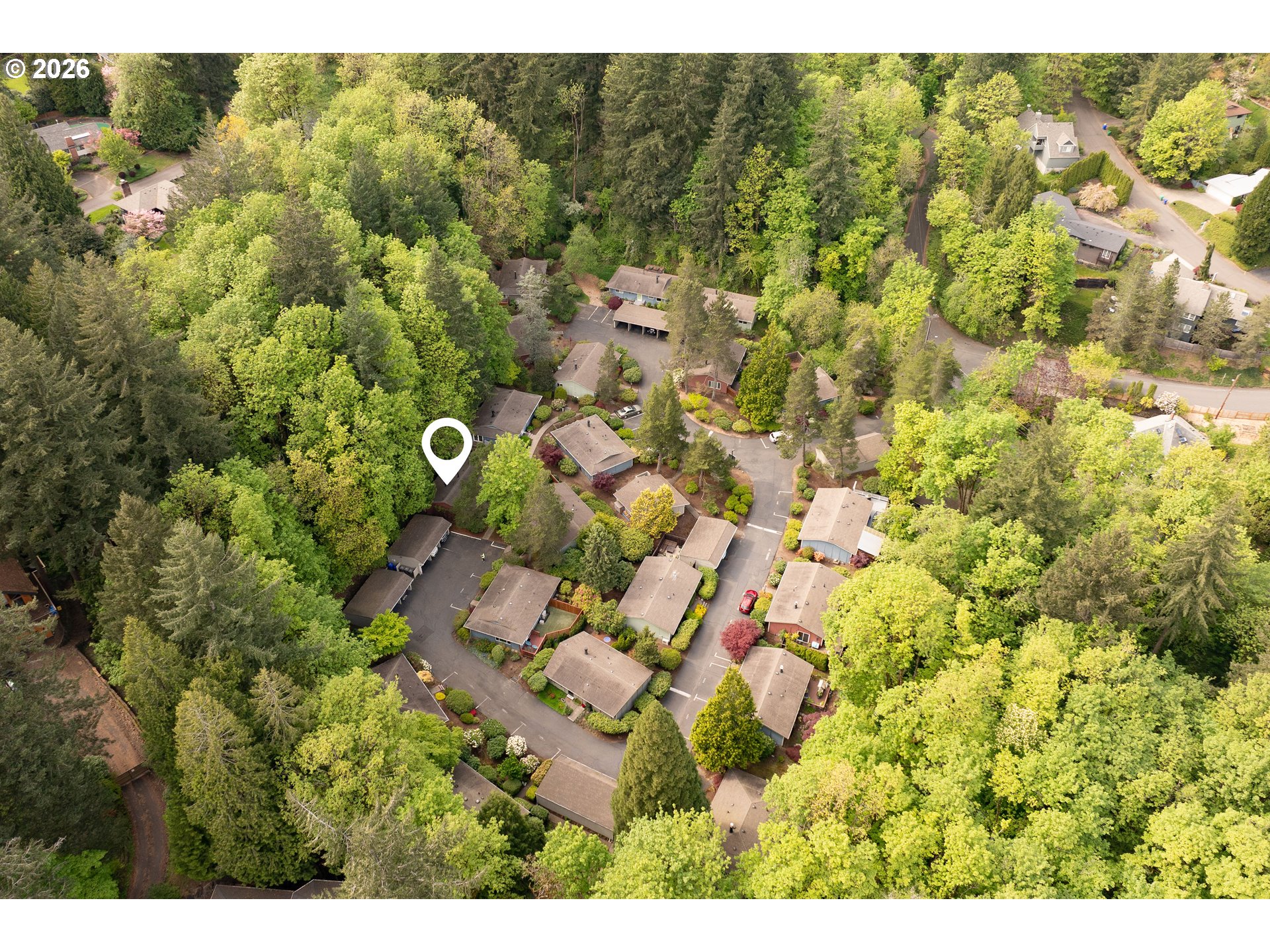 4520 Northwest Barnes Road Portland, OR 97210 - Photo 48 of 48 Drone View/UAV