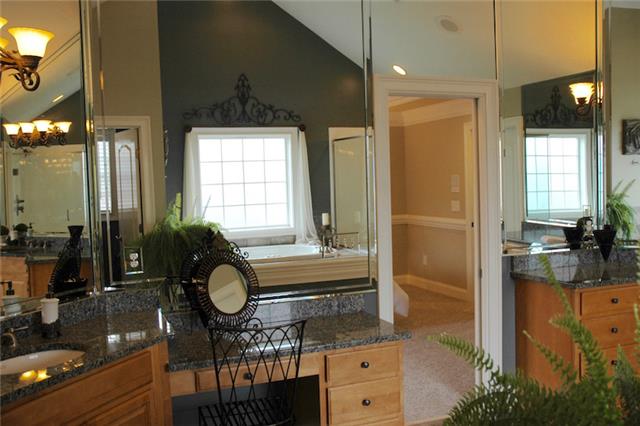 1226 White Rock Road Spring Hill, TN 37174 - Photo 13 of 20 a bathroom with a sink a mirror and a shower