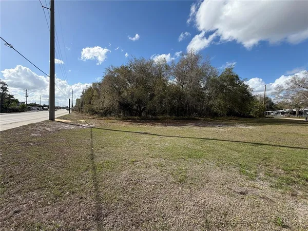 a view of a green field