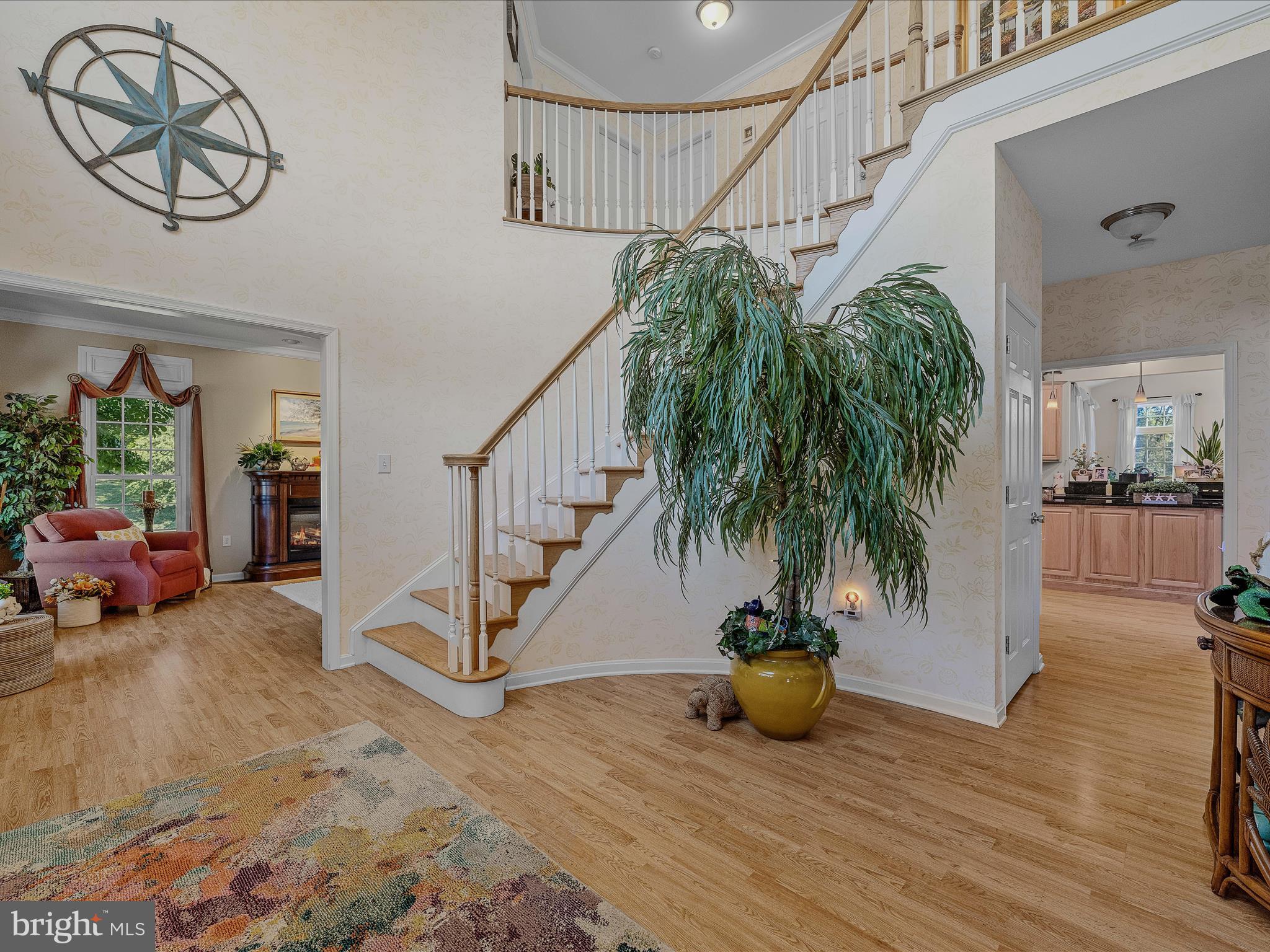 884 Rivanna Run Falling Waters, WV 25419 - Photo 6 of 94 a view of entryway and hall with wooden floor