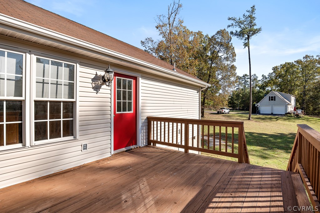 19160 Halifax Road Carson, VA 23830 - Photo 26 of 30 a view of a house with a porch