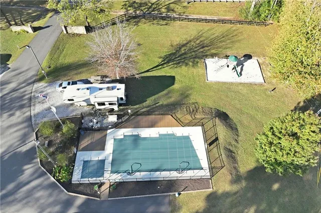 a view of swimming pool