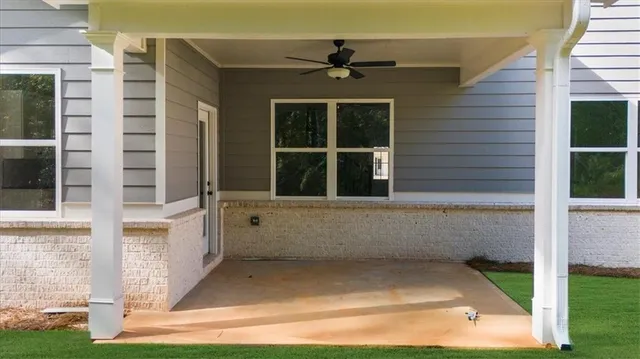 a view of house with front door