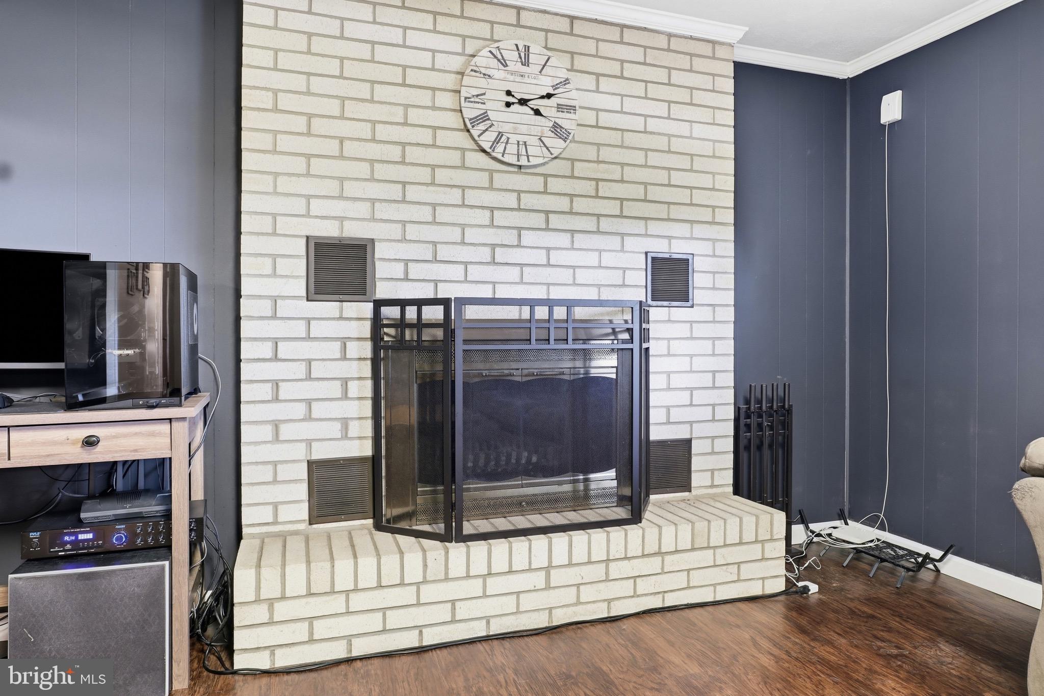 137 Ridgefield Drive York, PA 17403 - Photo 27 of 41 Brick Wood Burning Fireplace