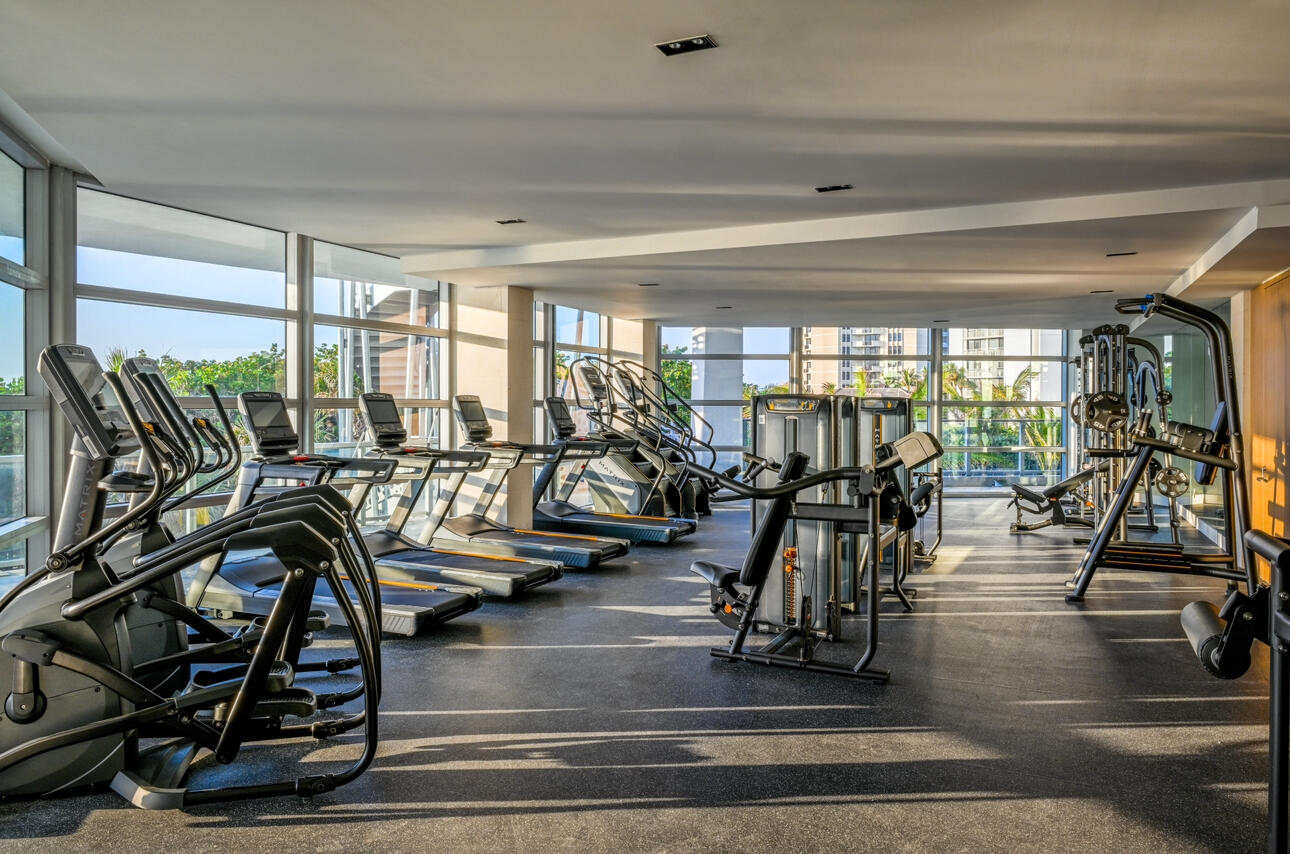 3100 North Ocean Drive, Unit P705 Riviera Beach, FL 33404 - Photo 61 of 98 a view of a room with gym equipment