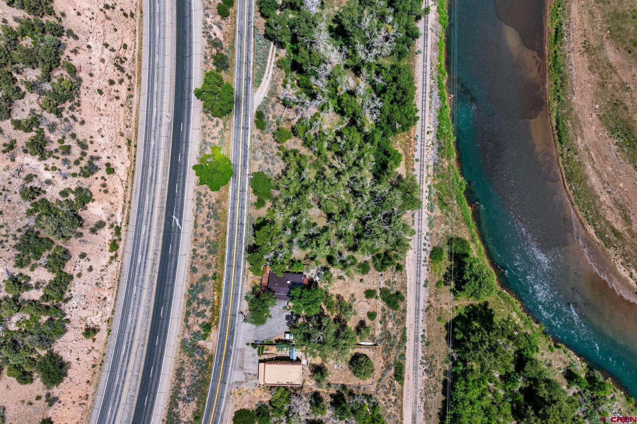 1110 Animas View Drive Durango, CO 81301 - Photo 13 of 32 view of a backyard with potted plants