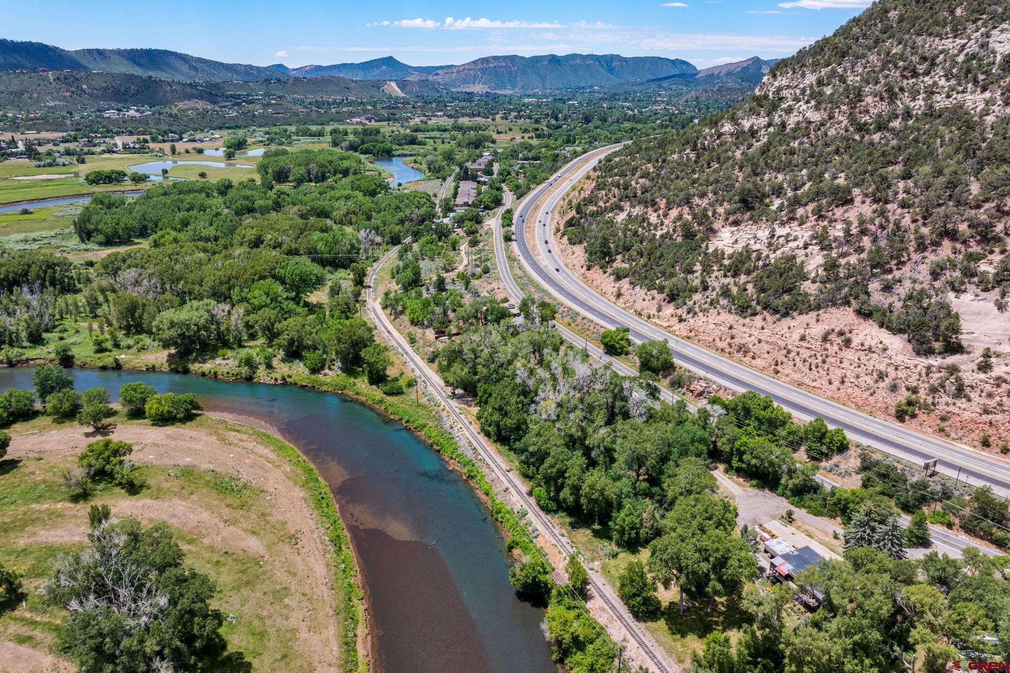 1110 Animas View Drive Durango, CO 81301 - Photo 15 of 32 a view of a city with a lake