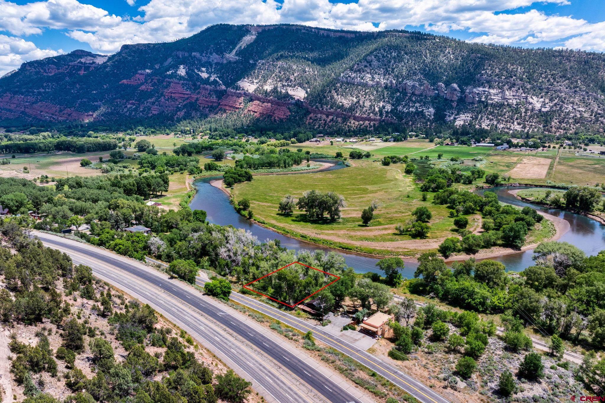 1110 Animas View Drive Durango, CO 81301 - Photo 20 of 32 a view of a yard with a garden
