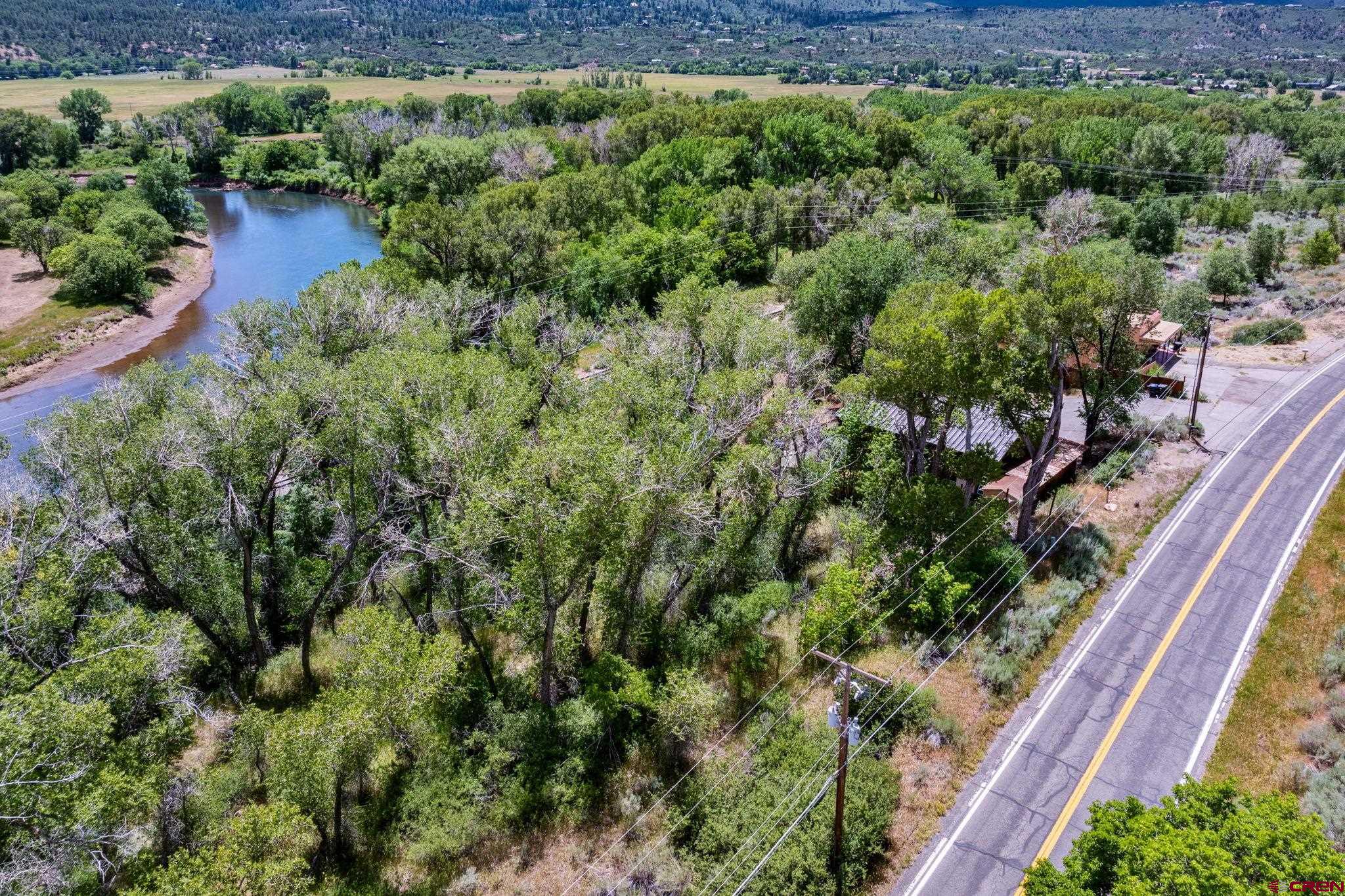 1110 Animas View Drive Durango, CO 81301 - Photo 22 of 32 an aerial view of a house with a yard