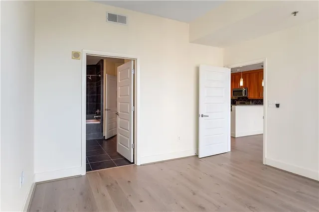 wooden floor in an empty room