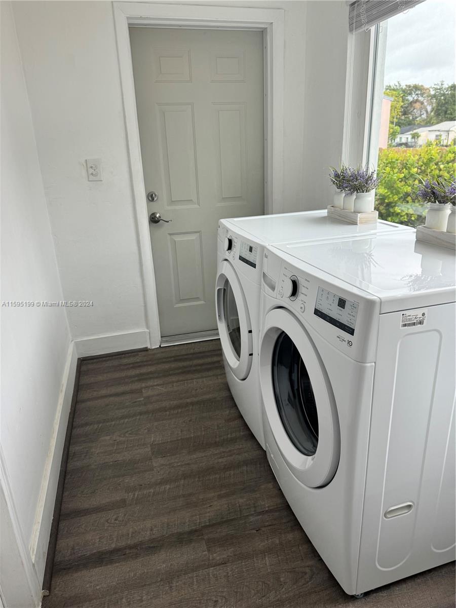 4420 Northwest 3rd Avenue Miami, FL 33127 - Photo 23 of 36 a utility room with dryer and washer