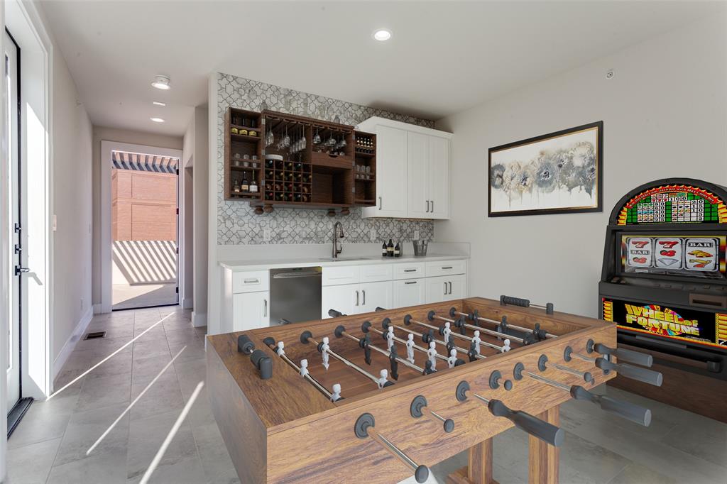 250 East Dallas Road, Unit 112 Grapevine, TX 76051 - Photo 25 of 33 a kitchen with stainless steel appliances granite countertop a stove and a microwave