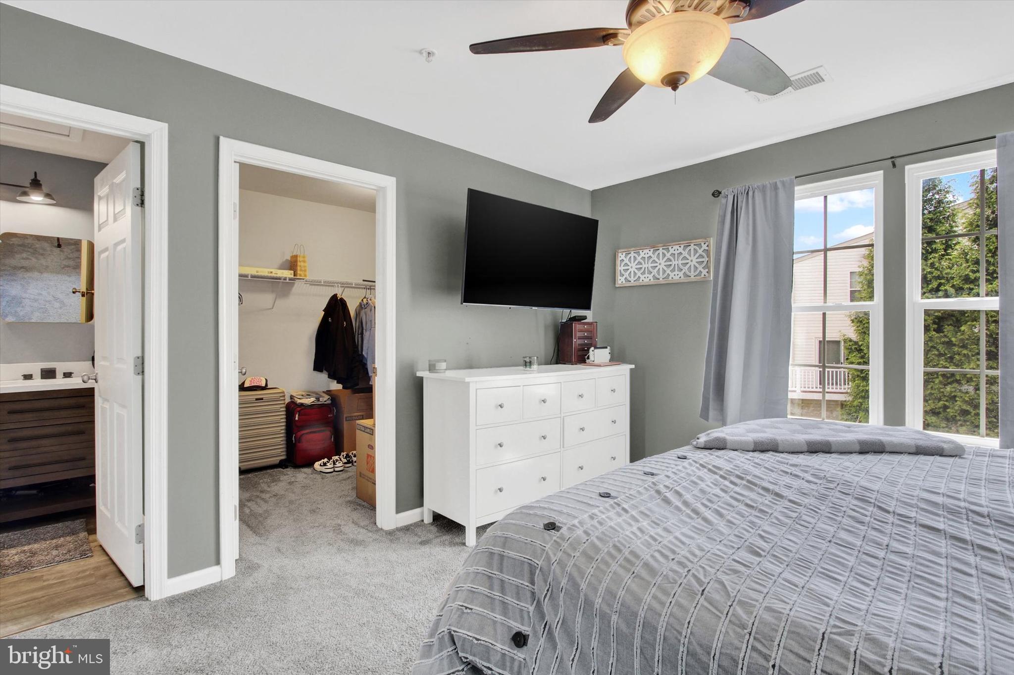 703 Grant Drive Hanover, PA 17331 - Photo 17 of 27 a bedroom with a bed and a flat screen tv