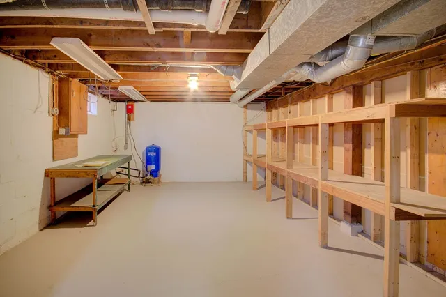 a backyard of a house