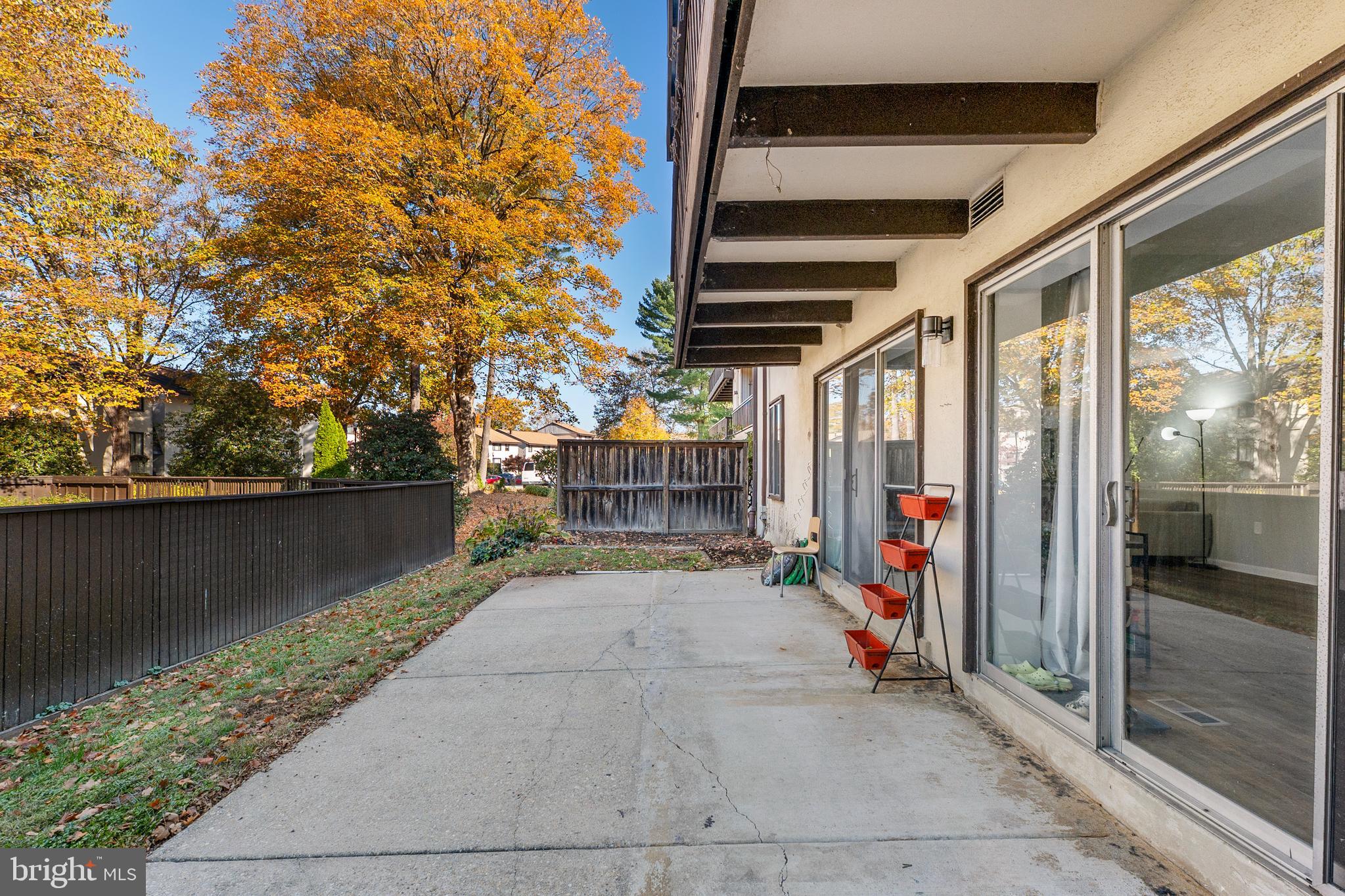 10067 Windstream Drive, Unit 2 Columbia, MD 21044 - Photo 23 of 30 a view of outdoor space and deck
