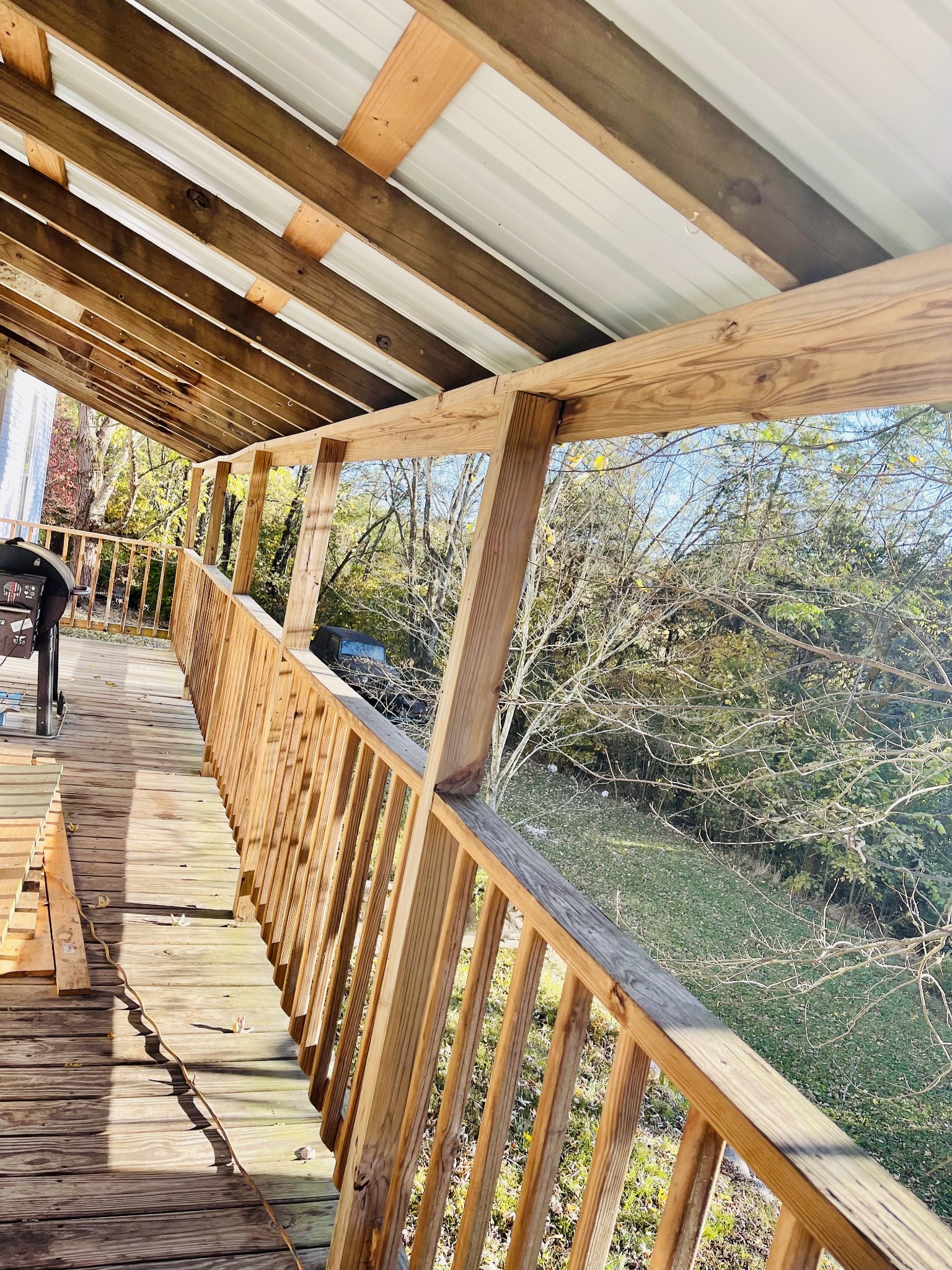 830 Red Hill Road Normandy, TN 37360 - Photo 51 of 56 a view of balcony with wooden floor