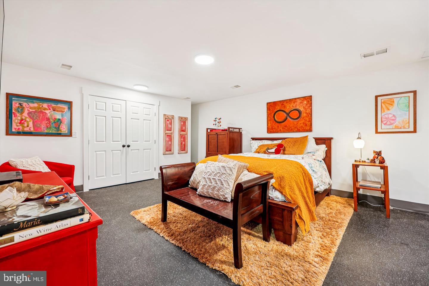 7614 Carteret Road Bethesda, MD 20817 - Photo 15 of 31 Spacious lower level bedroom/ flex space