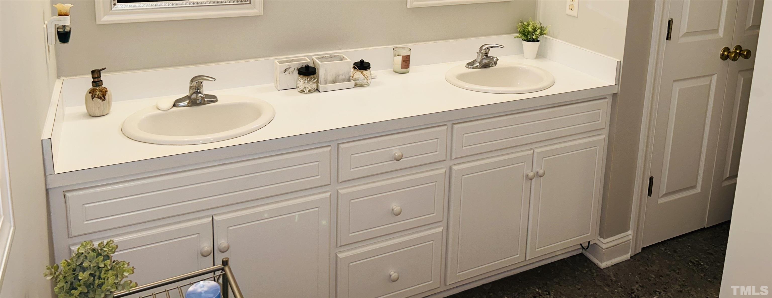 5524 Scuppernong Road Wilson, NC 27893 - Photo 31 of 37 a bathroom with a sink and a mirror