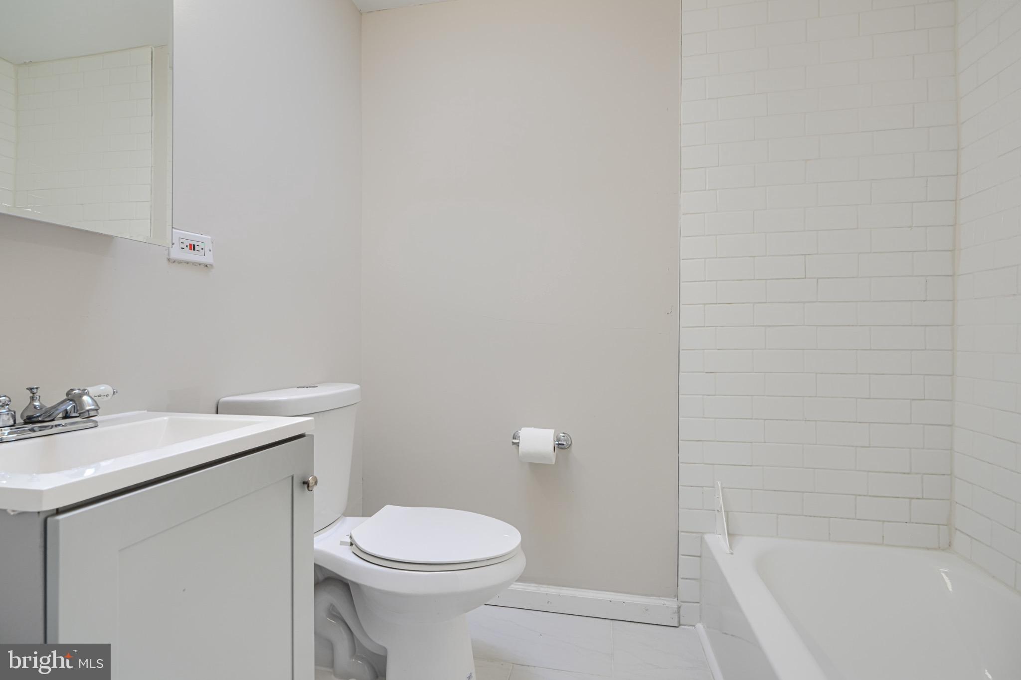602 Aldworth Road Dundalk, MD 21222 - Photo 20 of 27 Modern bathroom with sleek, clean lines.