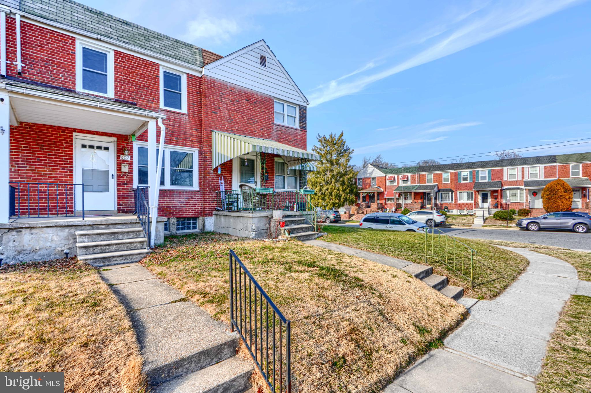 602 Aldworth Road Dundalk, MD 21222 - Photo 2 of 27 Charming brick home with inviting curb appeal.