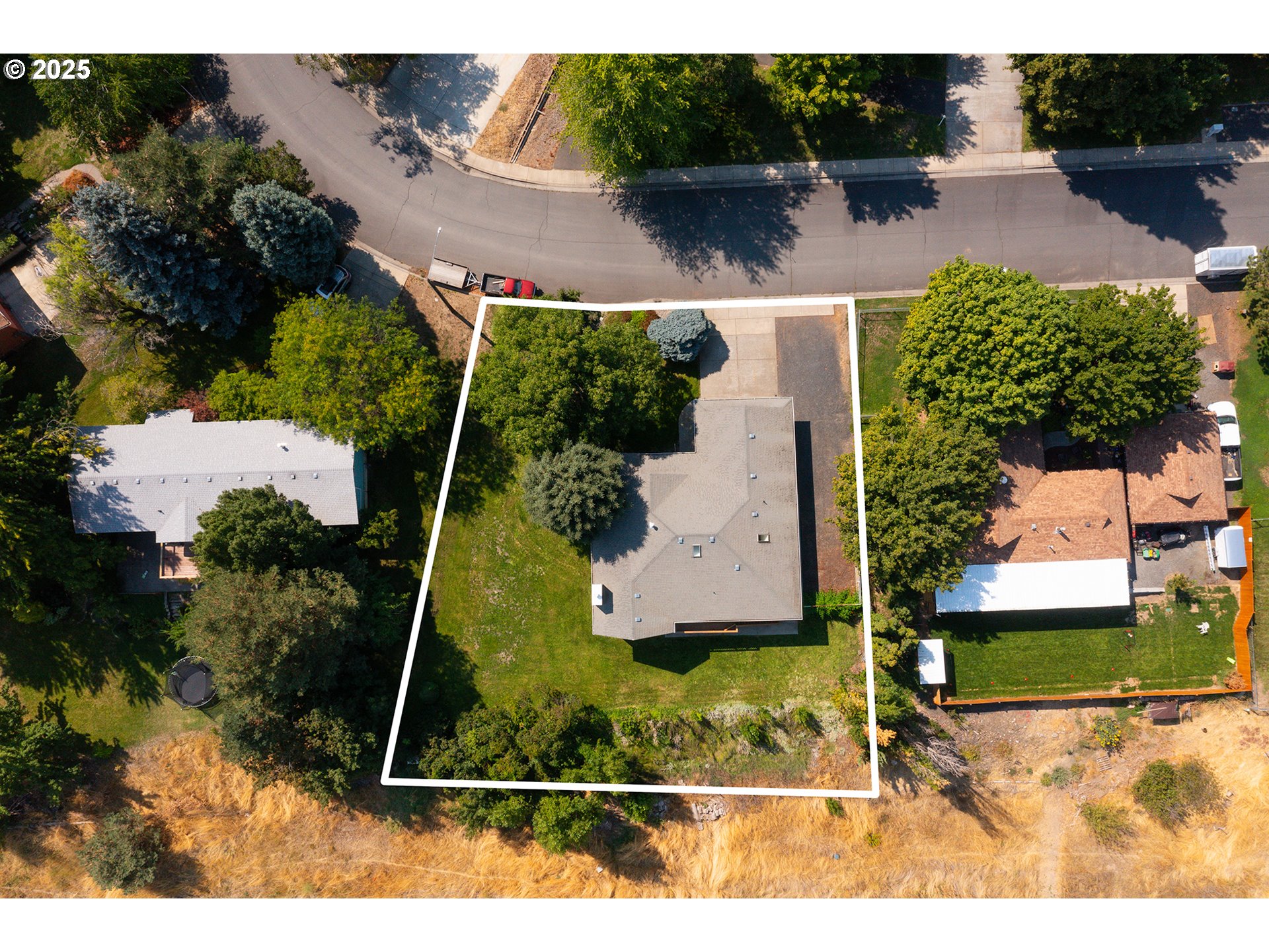 1837 Southwest Athens Avenue Pendleton, OR 97801 - Photo 41 of 42 an aerial view of a house