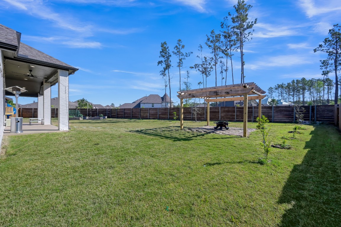 17801 Parnassum Path Conroe, TX 77302 - Photo 26 of 32 Plenty of room for a pool and still space to spread out, play, or create your ideal setup.