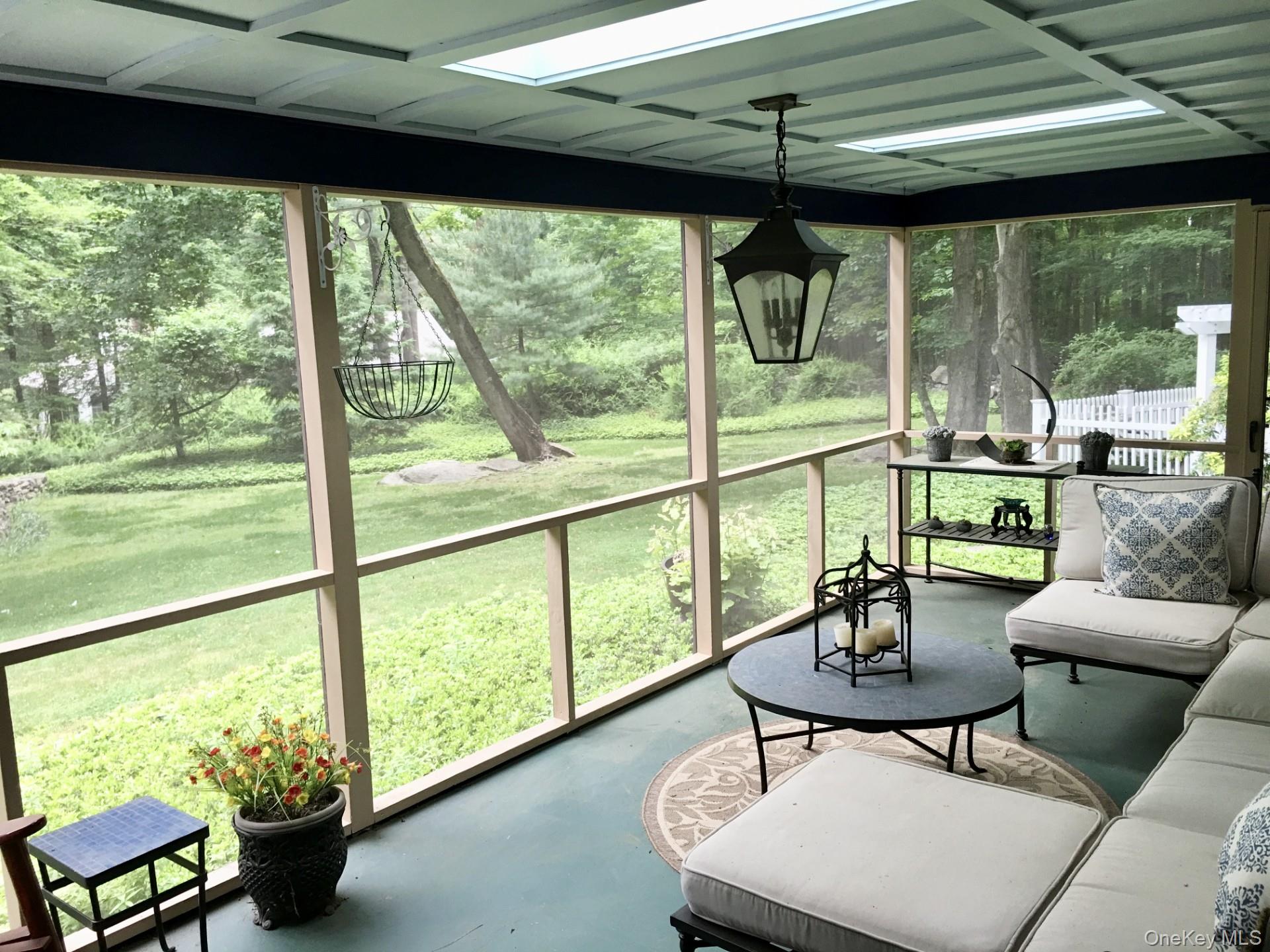 9 Cedar Hill Road Pound Ridge, NY 10576 - Photo 13 of 21 3 Season Room - Screened porch.