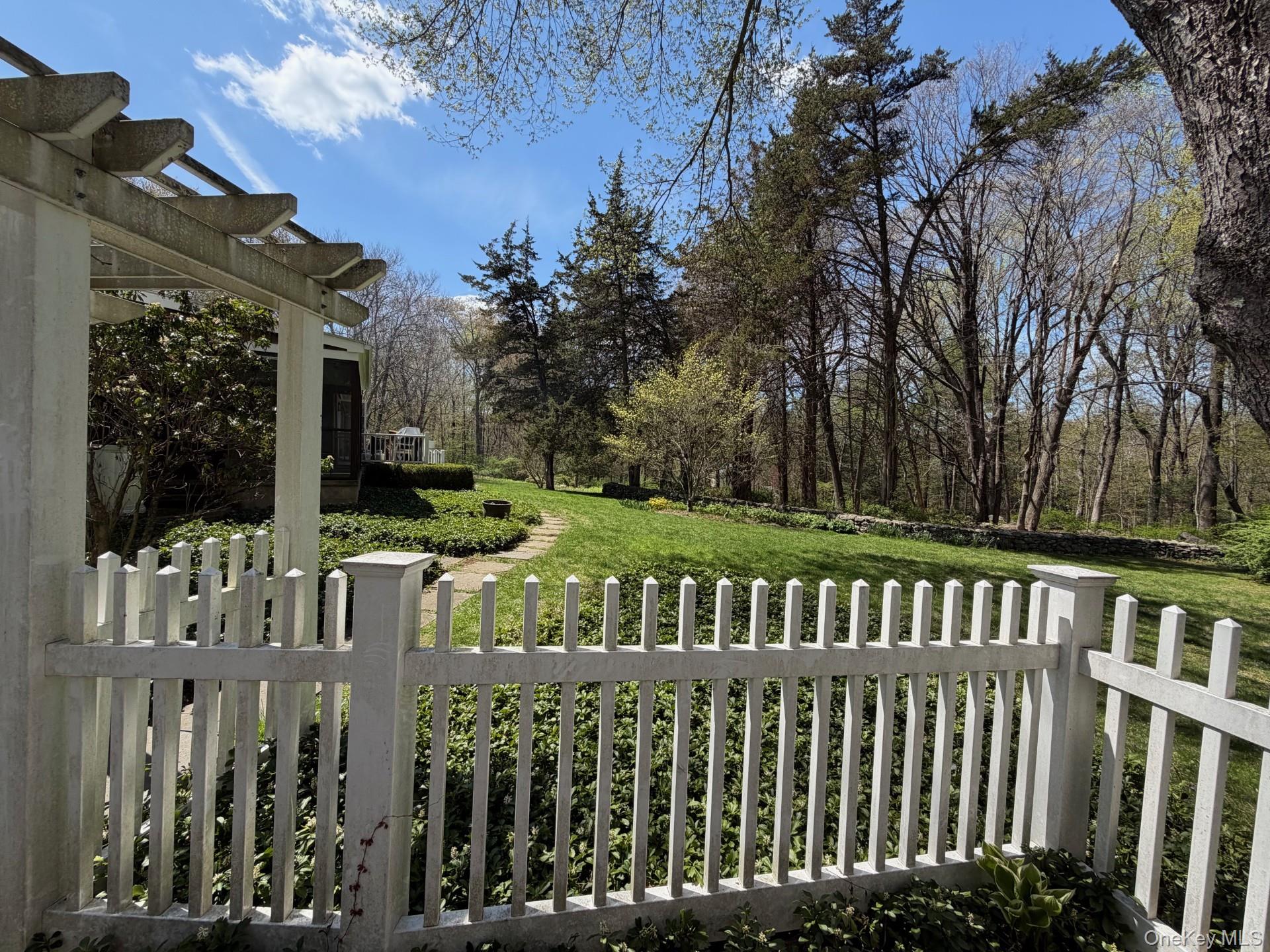 9 Cedar Hill Road Pound Ridge, NY 10576 - Photo 21 of 21 Expansive level back yard.