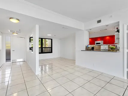 a view of a living room