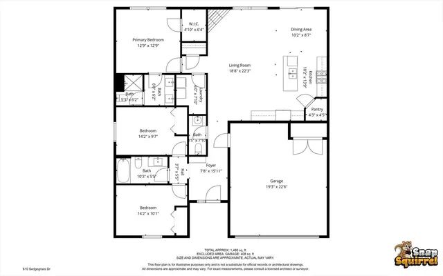 $265,000 | 610 Sedgegrass Drive, Champaign, IL 61822