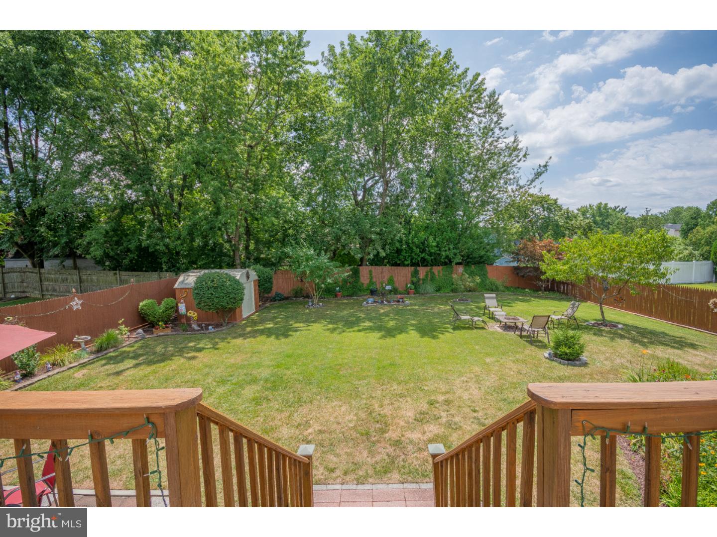 5 Constitution Road Laurel Springs, NJ 08021 - Photo 22 of 25 a view of a backyard