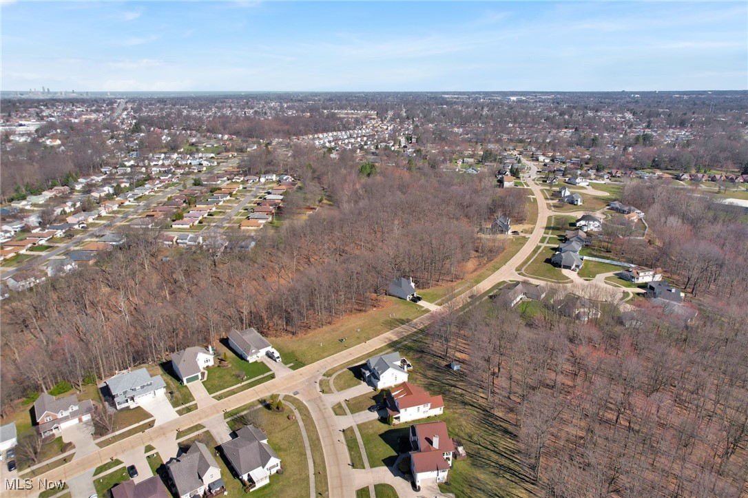 6372 Valley Ranch Drive Maple Heights, OH 44137 - Photo 9 of 9 Aerial view with a residential view
