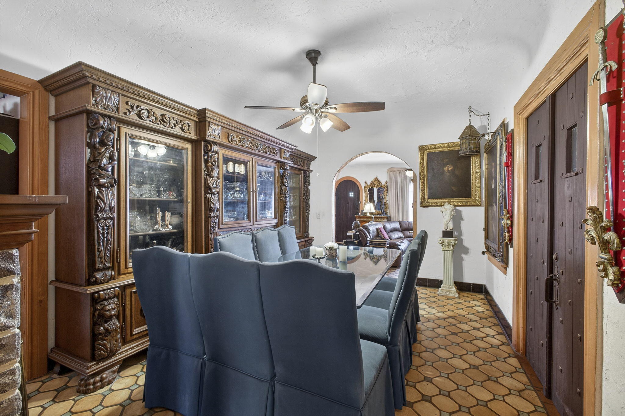 445 29th Street West Palm Beach, FL 33407 - Photo 26 of 61 a view of a dining room with furniture window and wooden floor