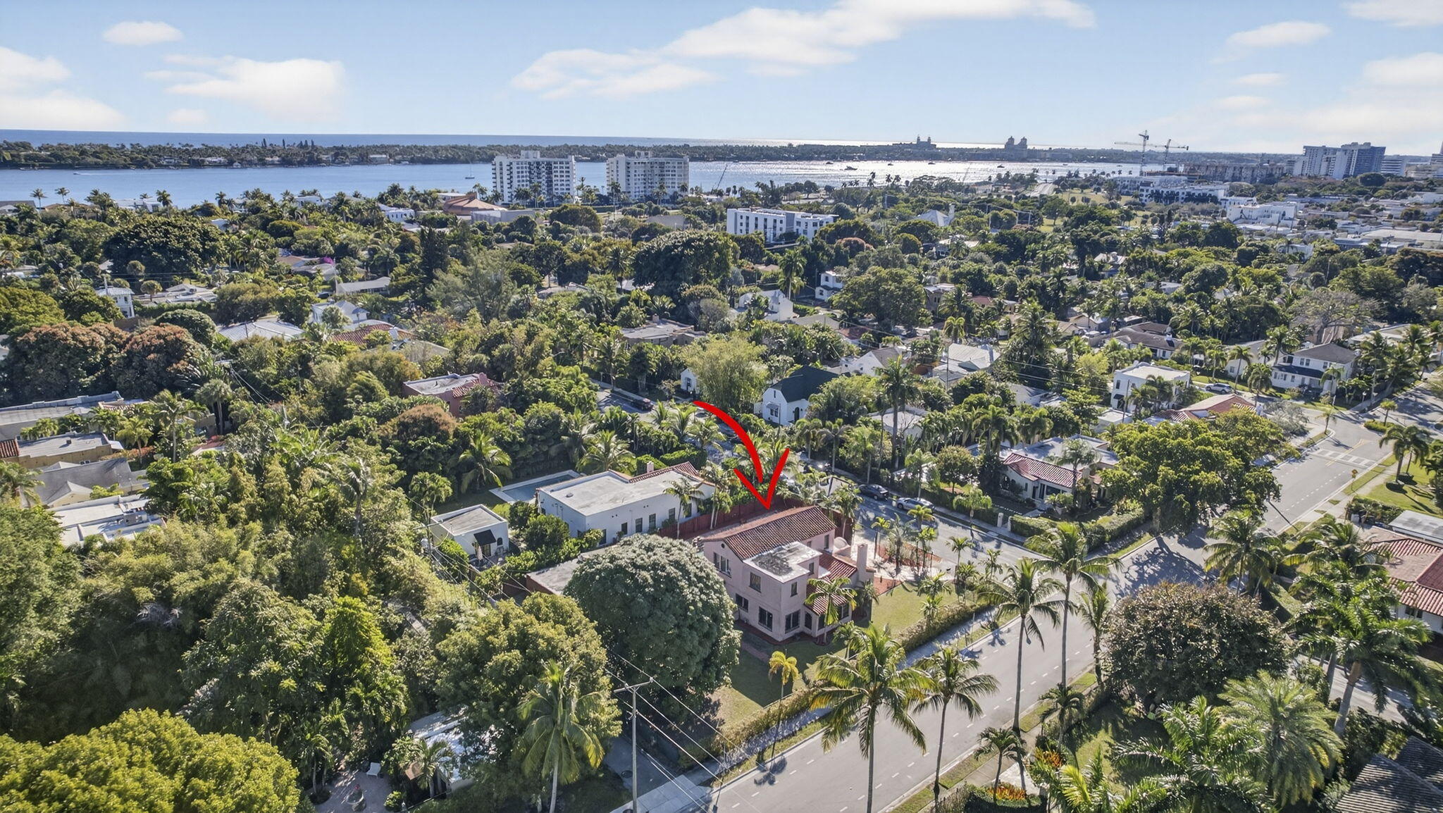 445 29th Street West Palm Beach, FL 33407 - Photo 59 of 61 an aerial view of a city