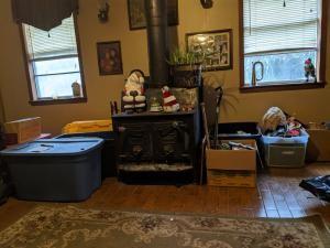 303 King Byron Road Scroggins, TX 75480 - Photo 7 of 11 a living room with furniture and painting on the wall