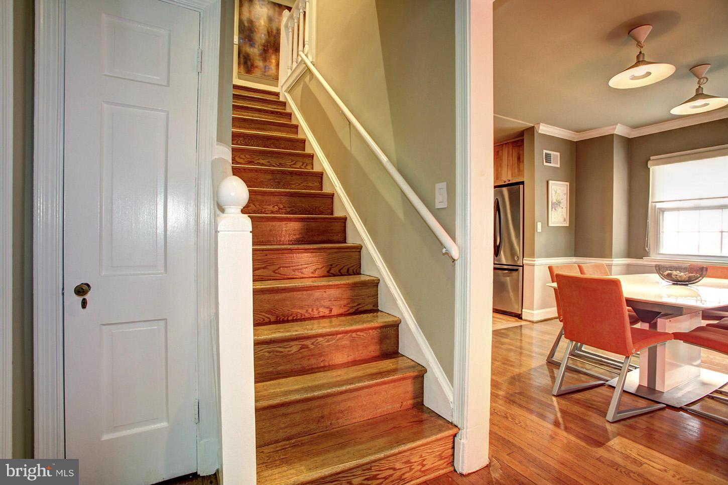 4312 Reno Road Northwest Washington, DC 20008 - Photo 5 of 29 a view of entryway and dining room