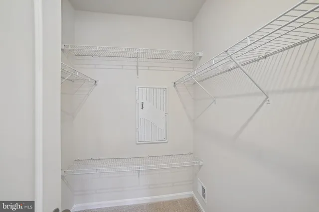 a view of walk in closet