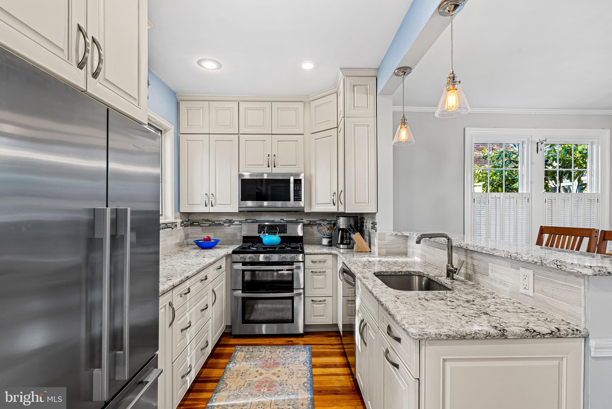 529 Overbrook Road Baltimore, MD 21212 - Photo 11 of 35 Recent kitchen with rear southern exposure