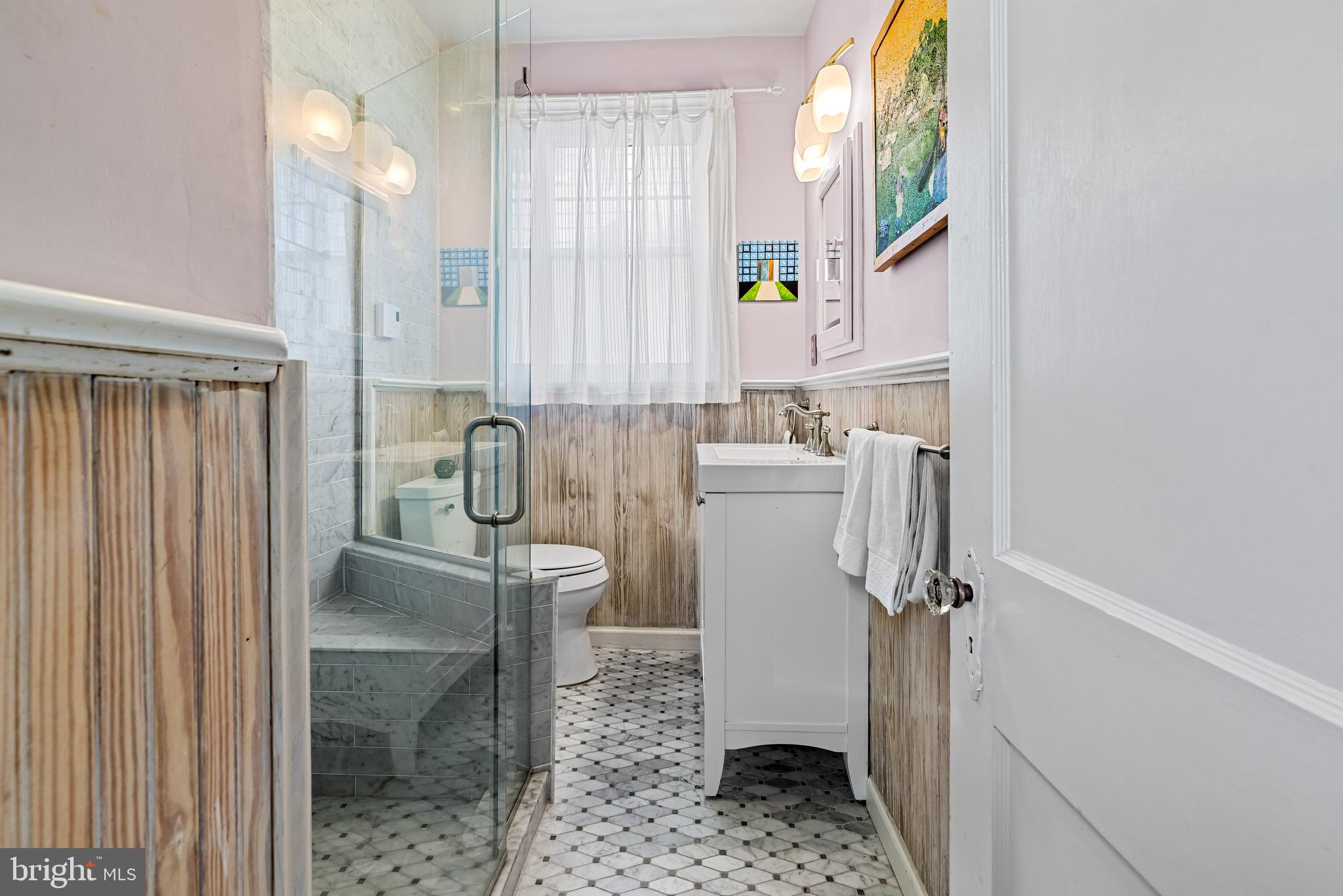 529 Overbrook Road Baltimore, MD 21212 - Photo 23 of 35 Renovated hall bath