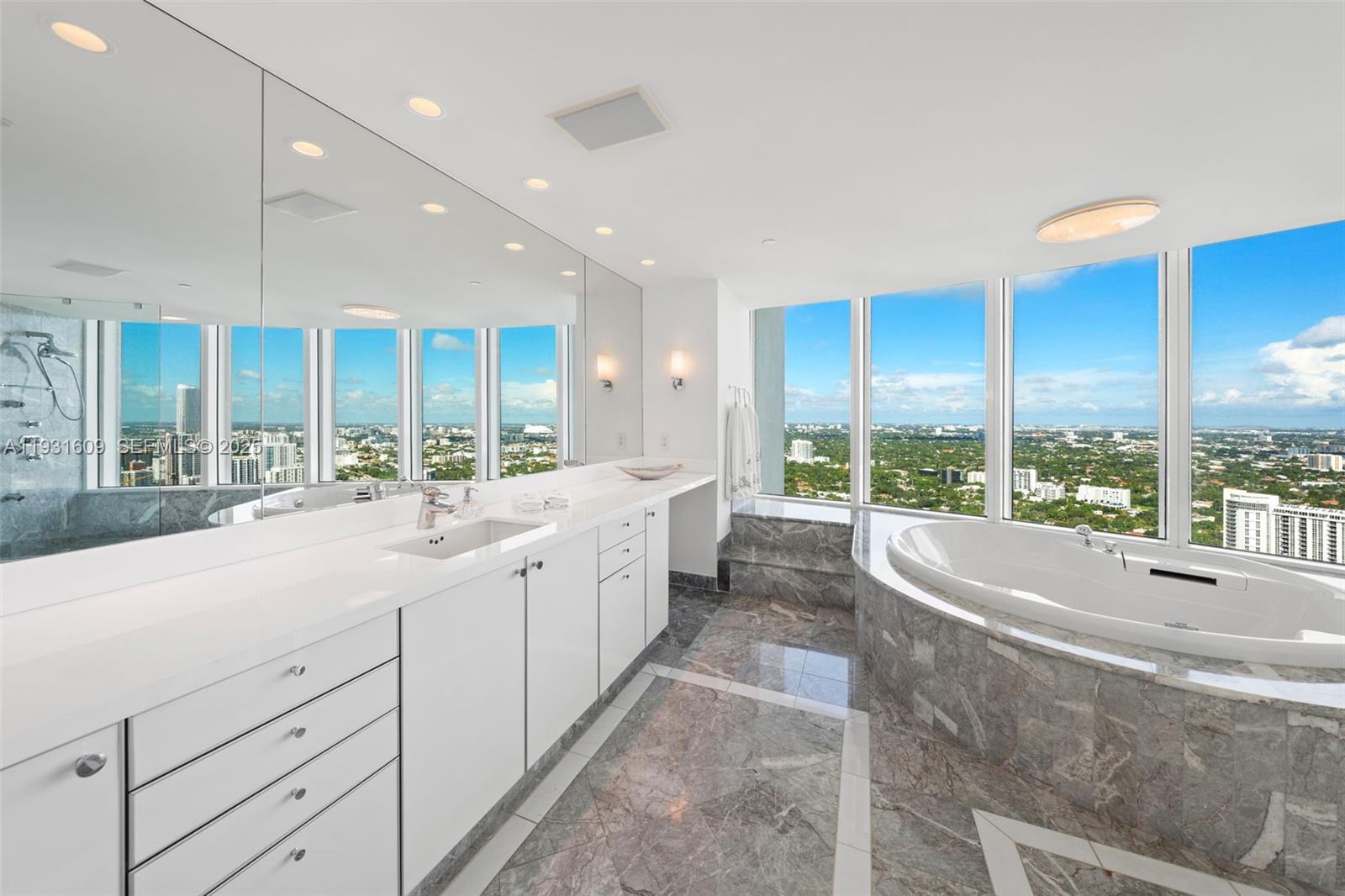1643 Brickell Avenue, Unit 4102 Miami, FL 33129 - Photo 25 of 49 Her Master Bathroom